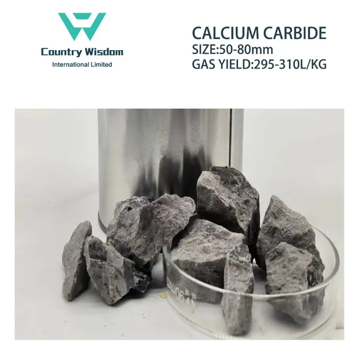 High Quality Calcium Carbide Cac2 15-25mm 25-50mm 50-80mm 80-120mm