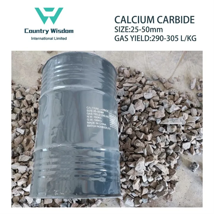 High Quality Calcium Carbide Cac2 15-25mm 25-50mm 50-80mm 80-120mm