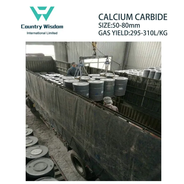 Carbide kalsyòm-wo kalite pou aplikasyon endistriyèl soude gaz asetilèn