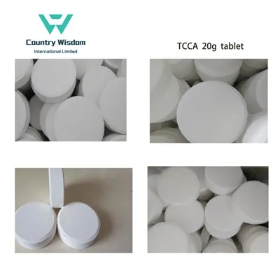 Pi bon kalite TCCA 90% klò 20g tablèt manifakti